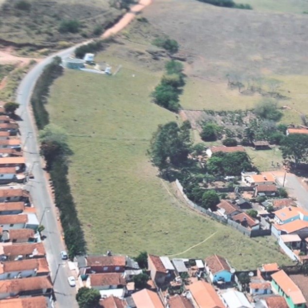 Vista aérea do loteamento Bela Vista em Areado